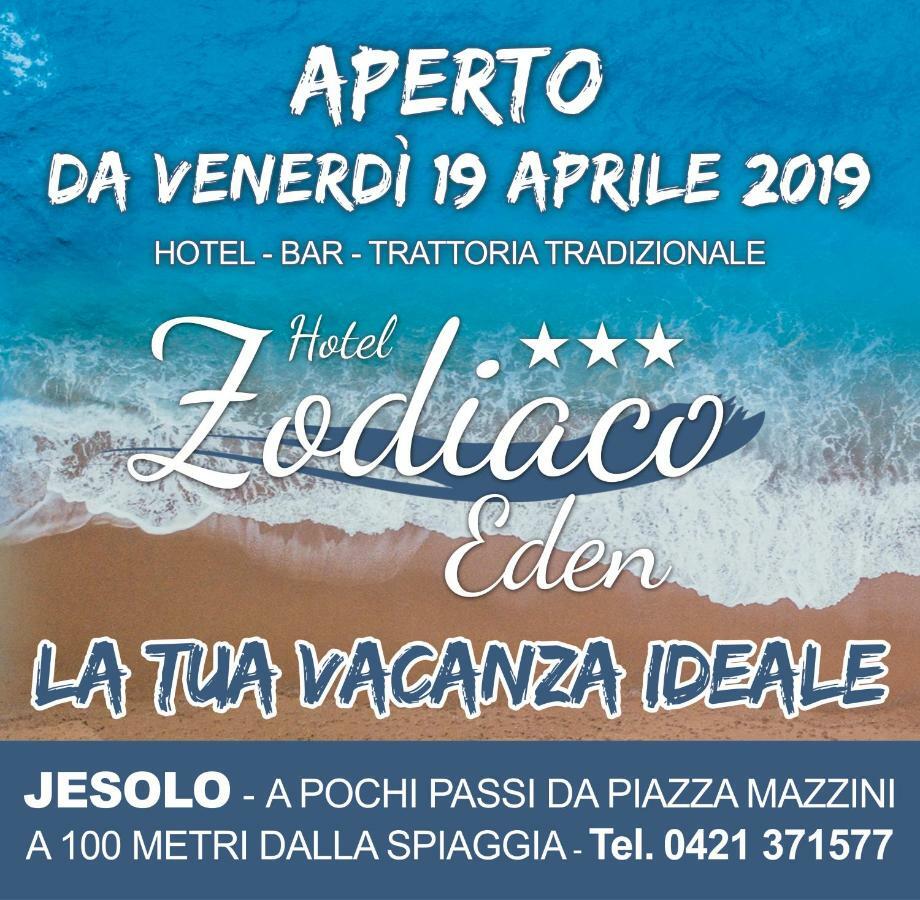 Hotel Zodiaco Lido di Jesolo Exterior foto